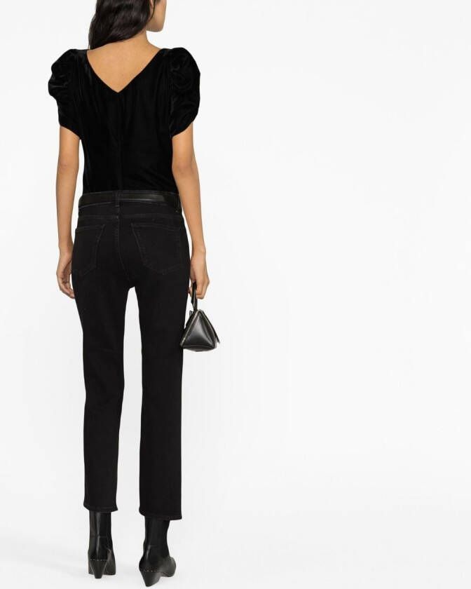 Filippa K Cropped jeans Zwart