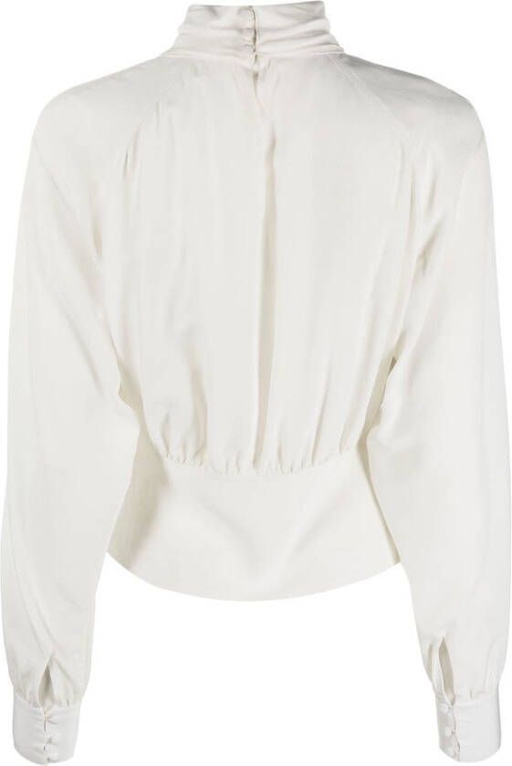 Filippa K Zijden blouse Wit