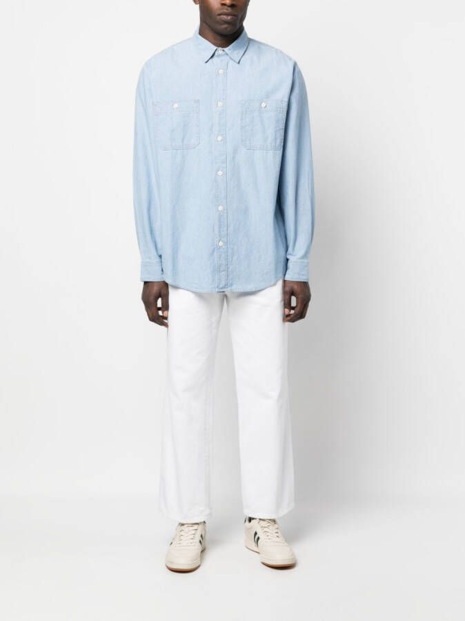 Filson Chambray overhemd Blauw