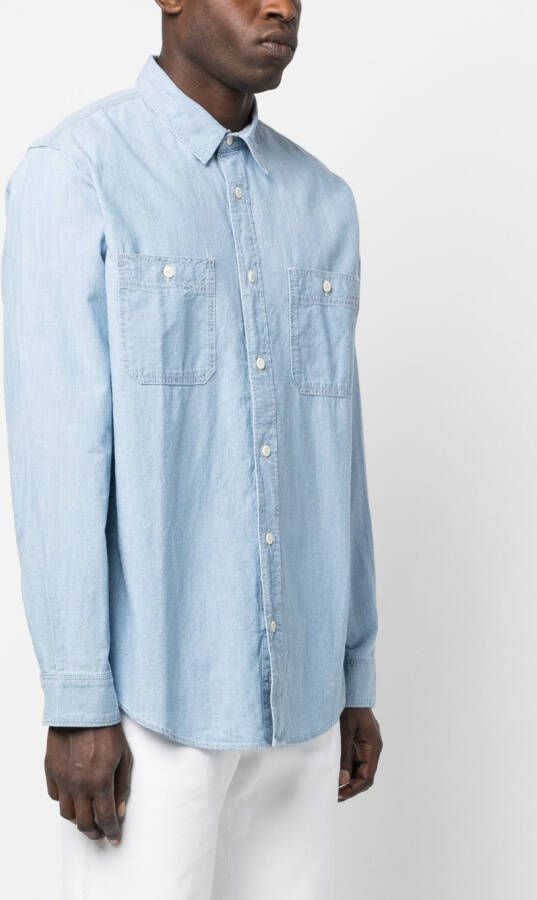 Filson Chambray overhemd Blauw