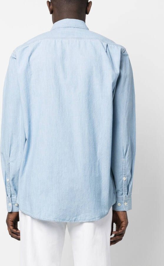 Filson Chambray overhemd Blauw