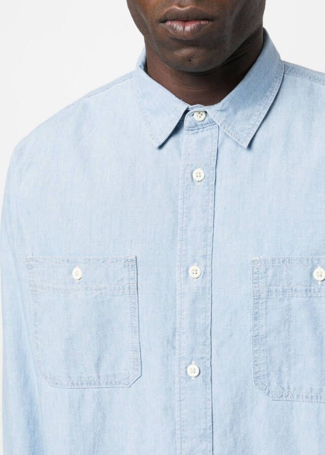 Filson Chambray overhemd Blauw