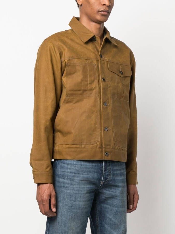 Filson Shirtjack met knopen Bruin