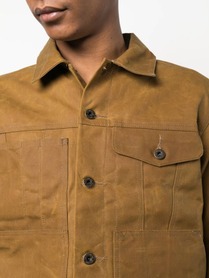 Filson Shirtjack met knopen Bruin