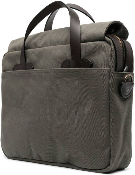Filson Laptoptas met schouderband Groen