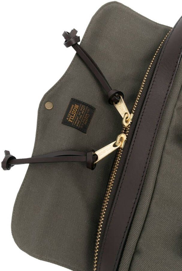 Filson Laptoptas met schouderband Groen