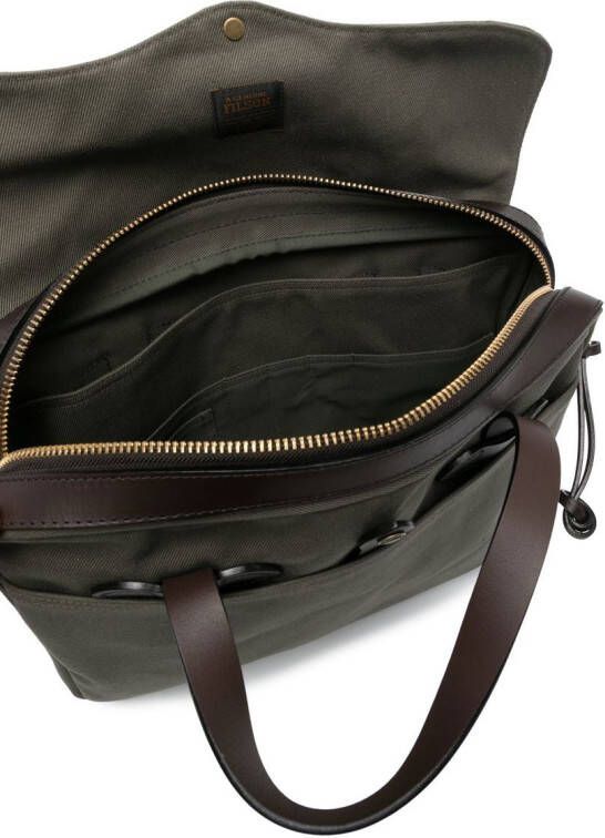 Filson Laptoptas met schouderband Groen