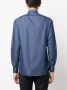 Finamore 1925 Napoli Denim overhemd Blauw - Thumbnail 4