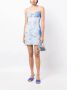 Fiorucci Mini-jurk met print Blauw - Thumbnail 2