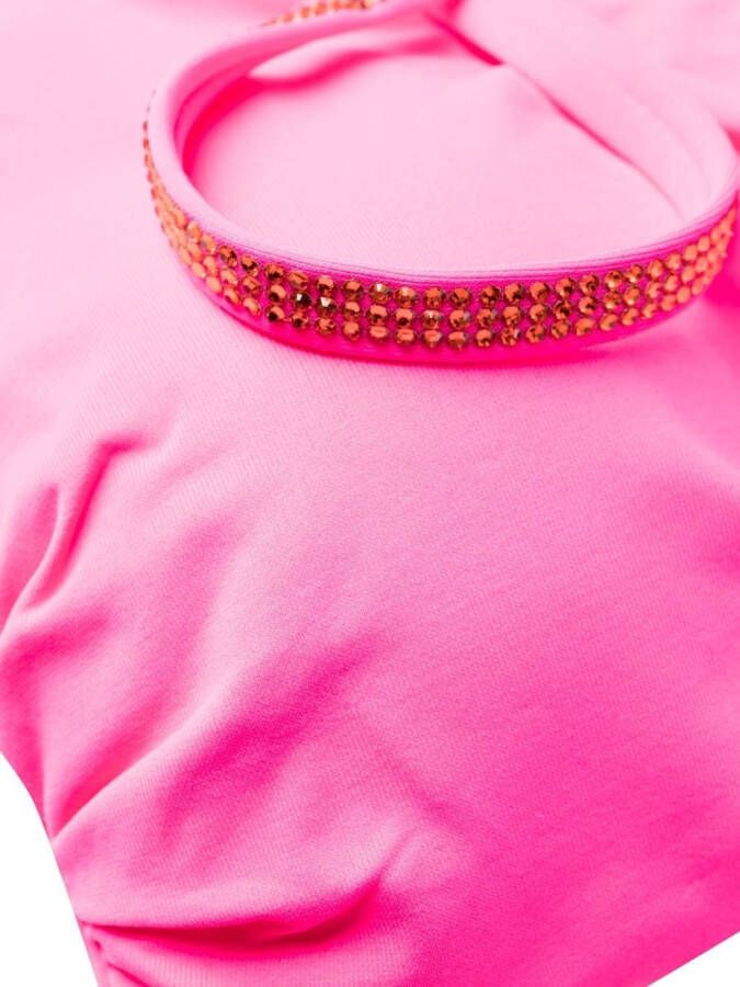Fisico Bikini verfraaid met kristallen Roze