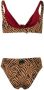 Fisico Bikinislip met tijgerprint Beige - Thumbnail 2