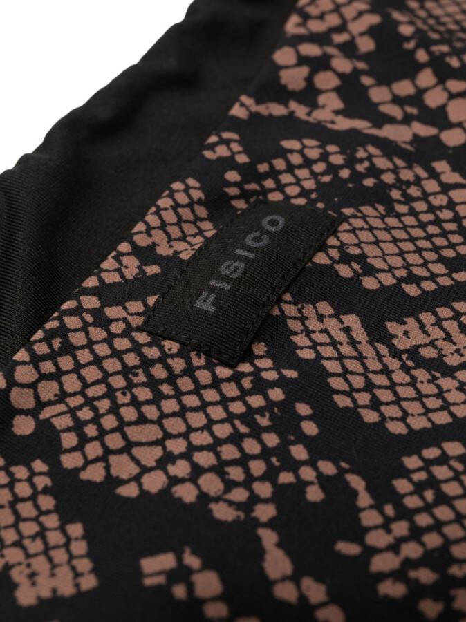Fisico Bikini met luipaardprint Bruin