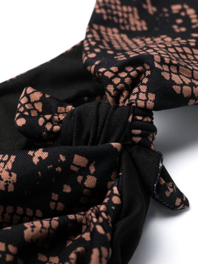 Fisico Bikini met luipaardprint Bruin