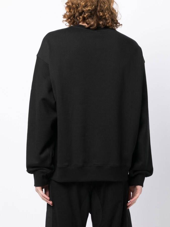 FIVE CM Sweater met ronde hals Zwart