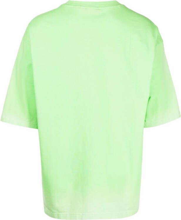 FIVE CM T-shirt met ronde hals Groen