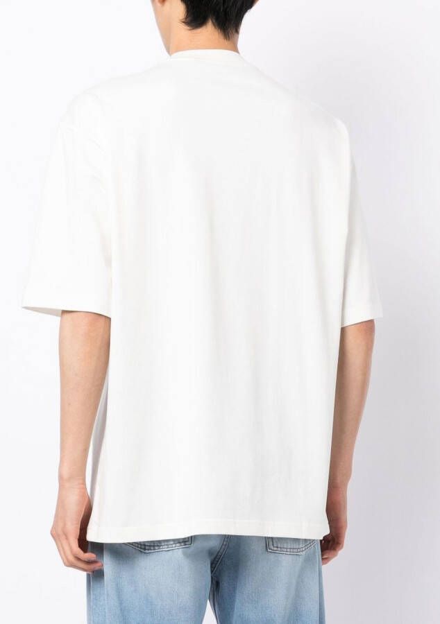FIVE CM T-shirt met verlaagde schouders Wit