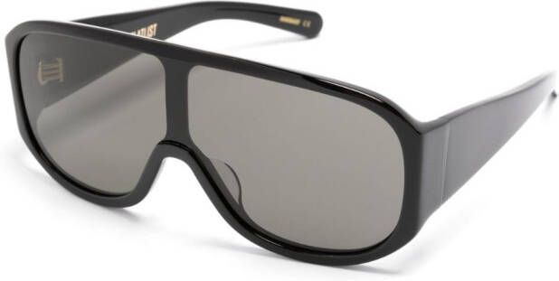 FLATLIST John Jovino zonnebril met oversized montuur Zwart