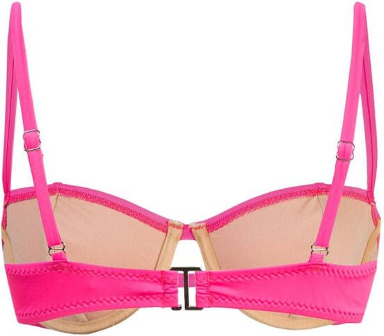 Fleur Du Mal Balconette bikinitop Roze