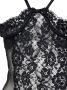 Fleur Du Mal Foxy peekaboo body met kant Zwart - Thumbnail 3