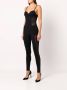 Fleur Du Mal Jumpsuit met mesh Zwart - Thumbnail 3