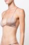 Fleur Du Mal Luxe triangle bra Bruin - Thumbnail 2