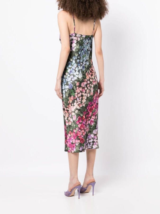 Fleur Du Mal Onderjurk met all-over print Veelkleurig