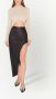 Fleur Du Mal Rok met split Zwart - Thumbnail 2