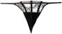Fleur Du Mal String met kant Zwart - Thumbnail 2