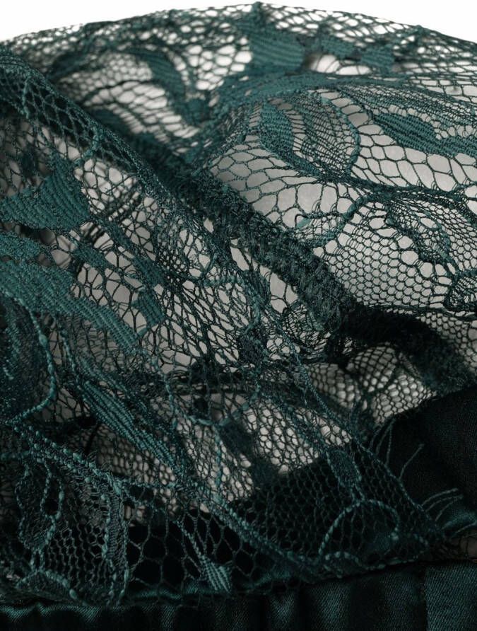 Fleur Of England Bh met afwerking van kant Groen