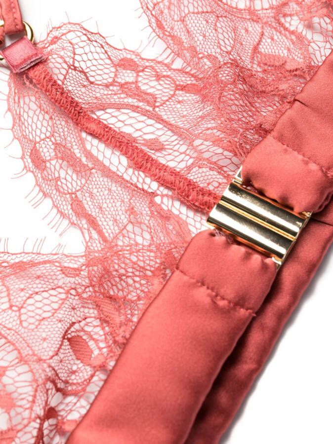 Fleur Of England Bh met kant Roze
