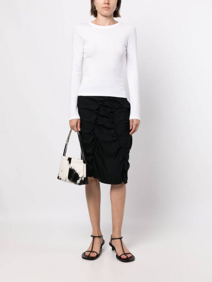 FLORE T-shirt met lange mouwen Wit