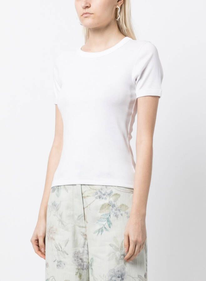 FLORE T-shirt van biologisch katoen Wit