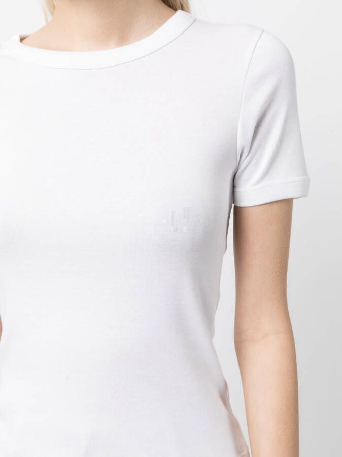 FLORE T-shirt van biologisch katoen Wit