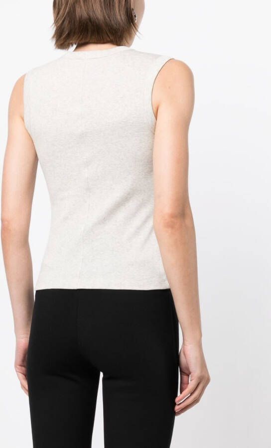 FLORE Mouwloos T-shirt Grijs