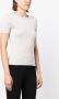 FLORE T-shirt met ronde hals Grijs - Thumbnail 3