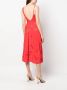 For Love And Lemons Midi-jurk met jacquard Rood - Thumbnail 4