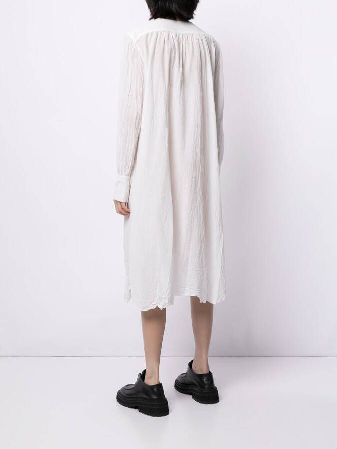 Forme D'expression Blouse met gestrikte voorkant Wit