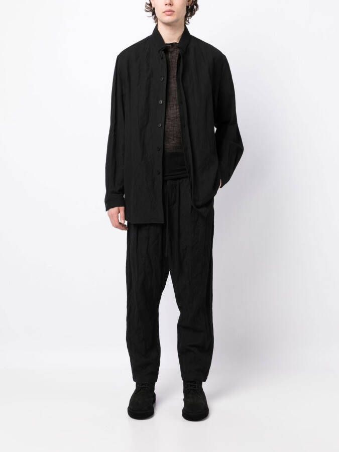 Forme D'expression Broek met verlaagd kruis Zwart