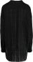 Forme D'expression Semi-doorzichtige blouse Zwart - Thumbnail 2