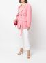 Forte Dei Marmi Couture Blazer met enkele rij knopen Roze - Thumbnail 2