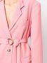 Forte Dei Marmi Couture Blazer met enkele rij knopen Roze - Thumbnail 5