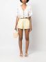 Forte Dei Marmi Couture Shorts met elastische tailleband Geel - Thumbnail 2