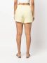 Forte Dei Marmi Couture Shorts met elastische tailleband Geel - Thumbnail 4