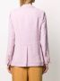 Forte Blazer met dubbele rij knopen Roze - Thumbnail 4