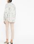 Forte Blouse met bloemenprint Blauw - Thumbnail 3