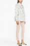 Forte Blouse met bloemenprint Blauw - Thumbnail 4