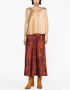 Forte Blouse met ronde hals Beige - Thumbnail 2