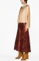 Forte Blouse met ronde hals Beige - Thumbnail 3