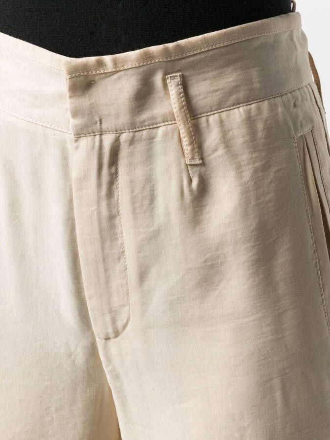 Forte Broek met verborgen voorkant Beige