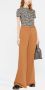 Forte Broek met wijde pijpen Bruin - Thumbnail 2